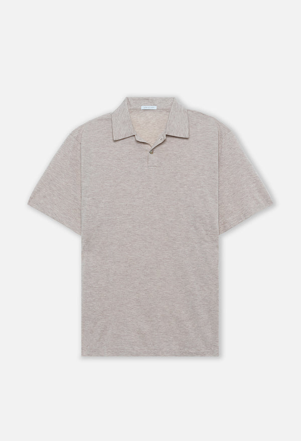 john elliott Cotton Cashmere Polo Tan