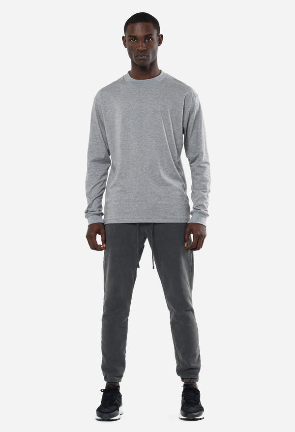 John Elliott Cotton Cashmere Pullover Grey