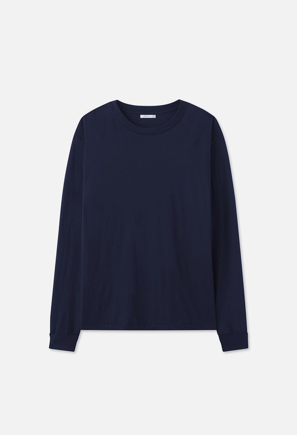 john elliott Cotton Cashmere Pullover Navy