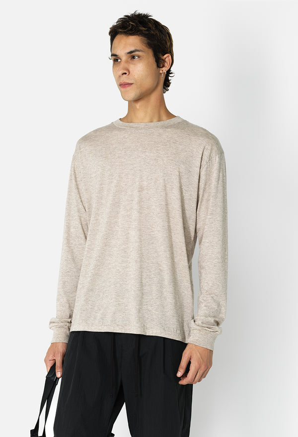 John Elliott Cotton Cashmere Pullover Tan
