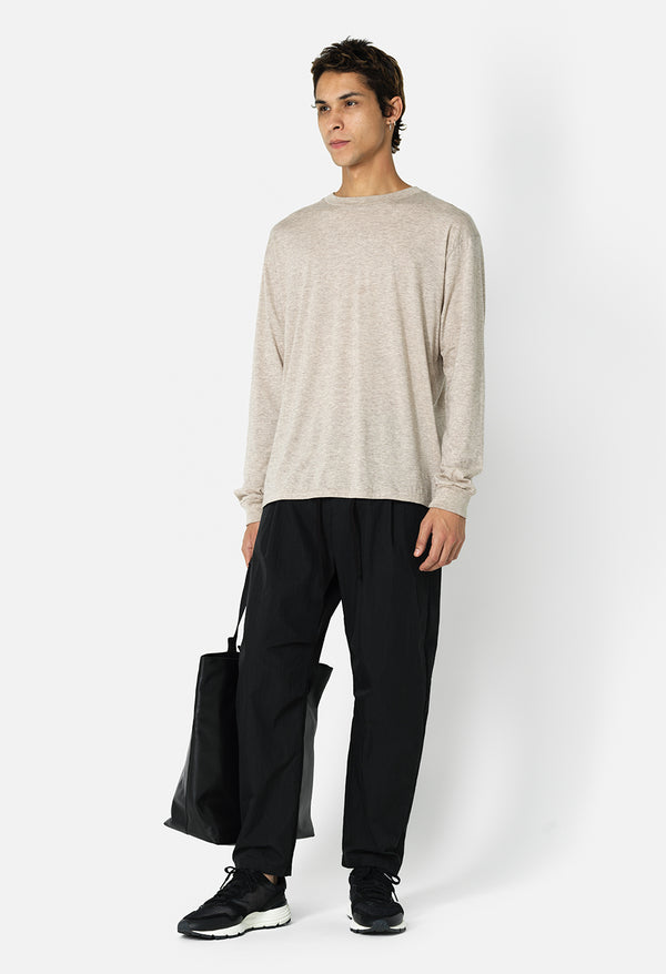 John Elliott Cotton Cashmere Pullover Tan