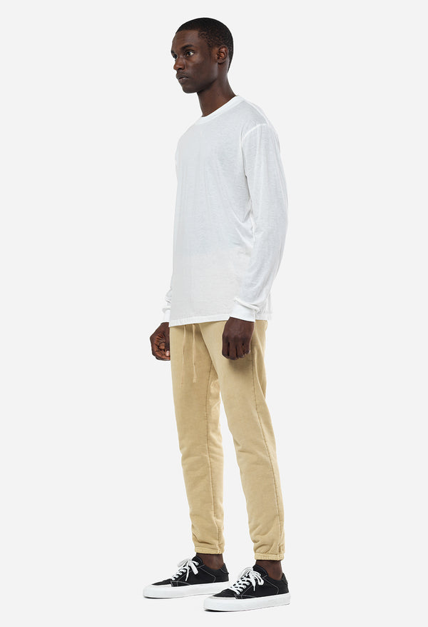 John Elliott Cotton Cashmere Pullover White