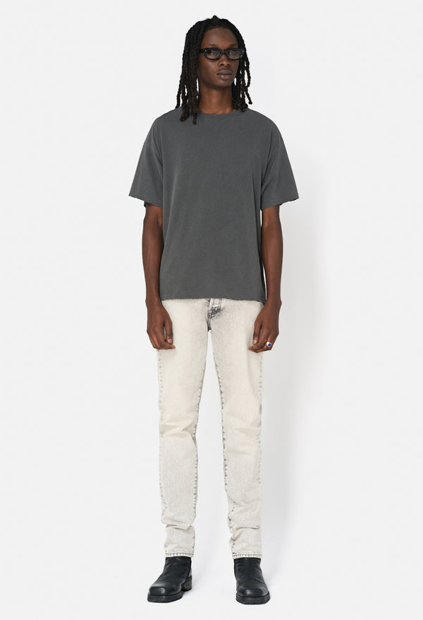 John Elliott Folsom Cropped Tee Vintage Black