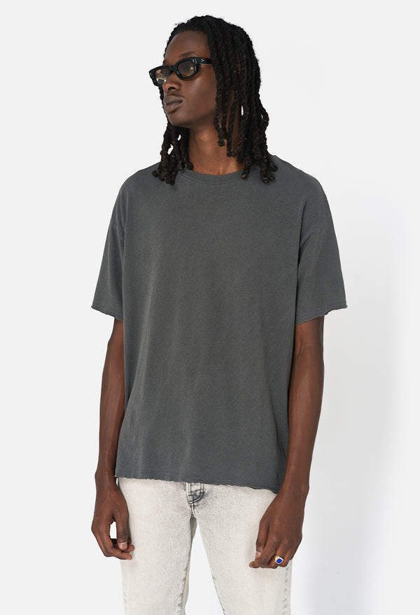 john elliott Folsom Cropped Tee Vintage Black