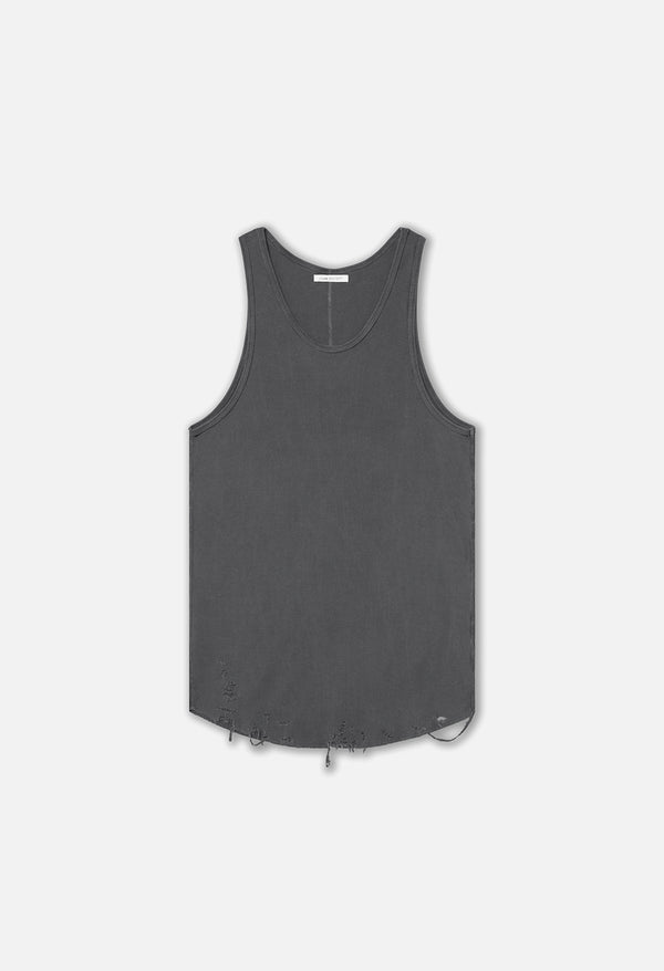 john elliott Folsom Thermal Tank Vintage Black