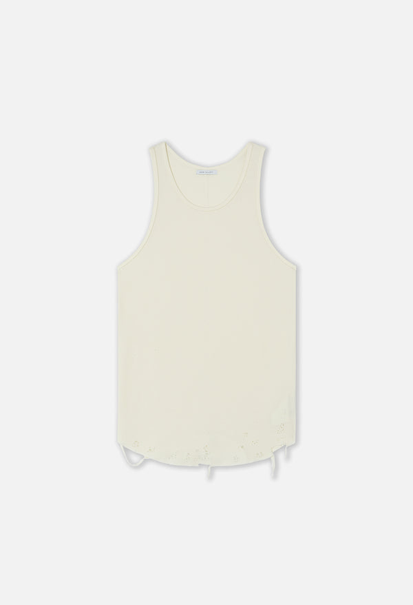john elliott Folsom Thermal Tank Vintage White