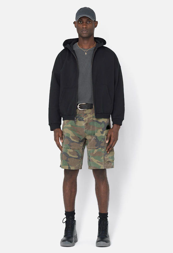 John Elliott Frances Full Zip Black