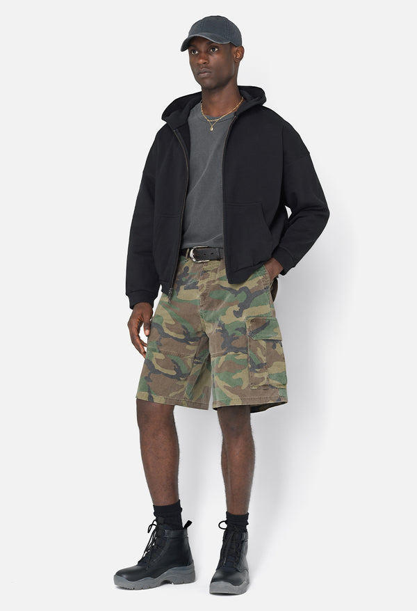 John Elliott Frances Full Zip Black