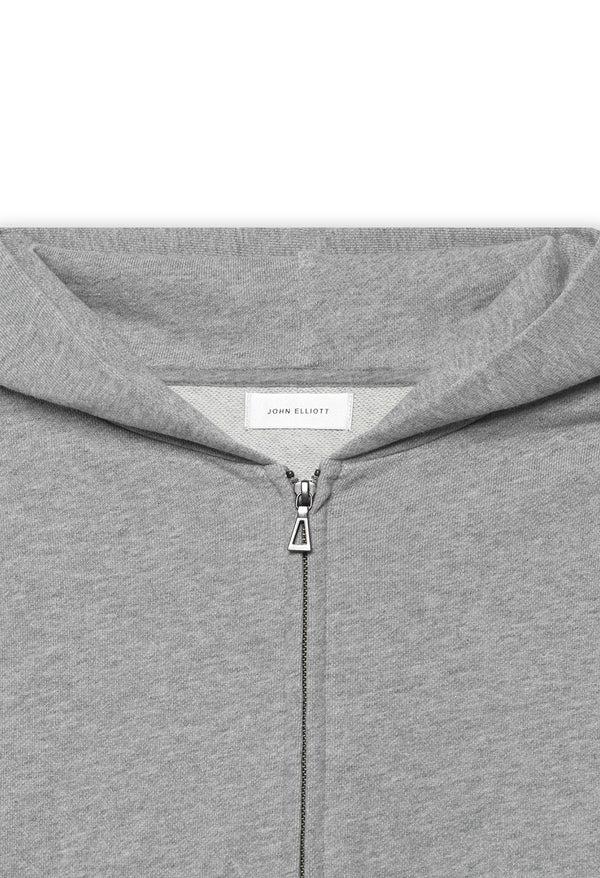 John Elliott Frances Full Zip Heather Grey