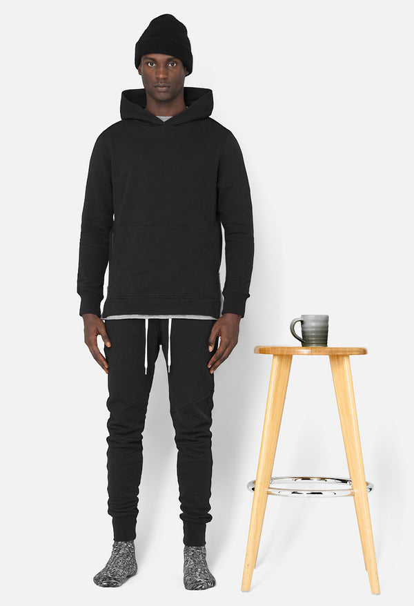 John Elliott Hooded Villain Black