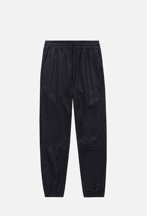 John Elliott Leather LA Pants Black