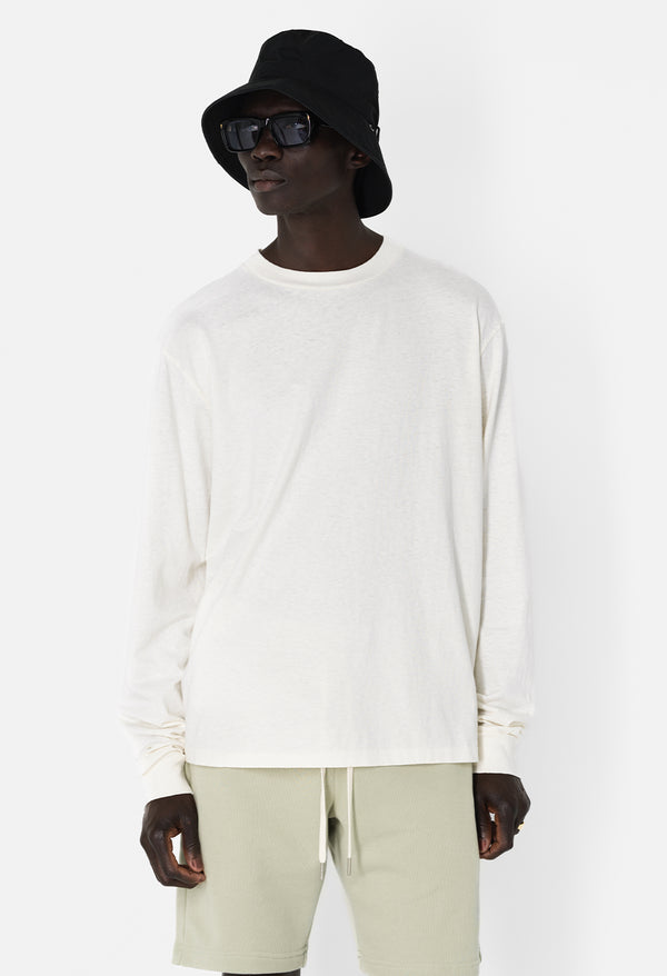 John Elliott Ls University Tee Salt