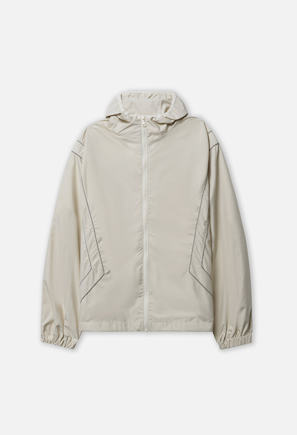 john elliott Paneled Nylon Anorak Ivory