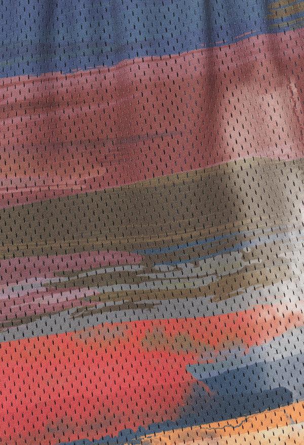 John Elliott Practice Shorts Brushstrokes