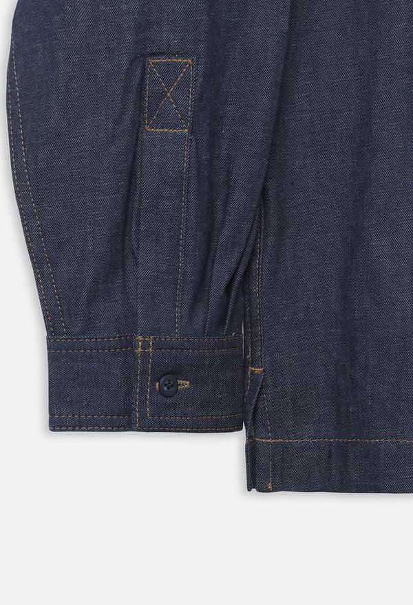John Elliott Princeton Work Shirt Dark Indigo