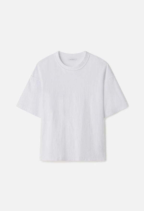 john elliott Reversed Cropped Tee White