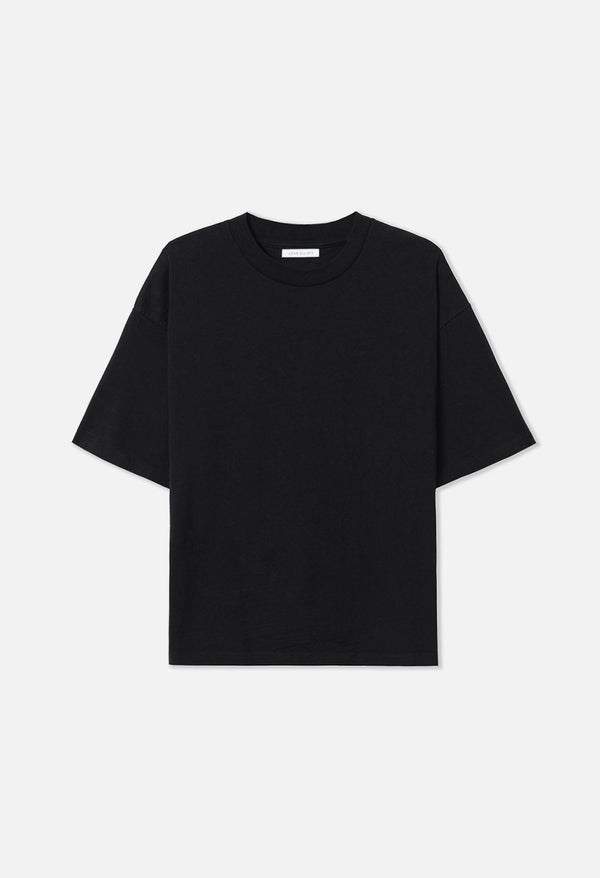 john elliott Riviera Cropped Tee Black