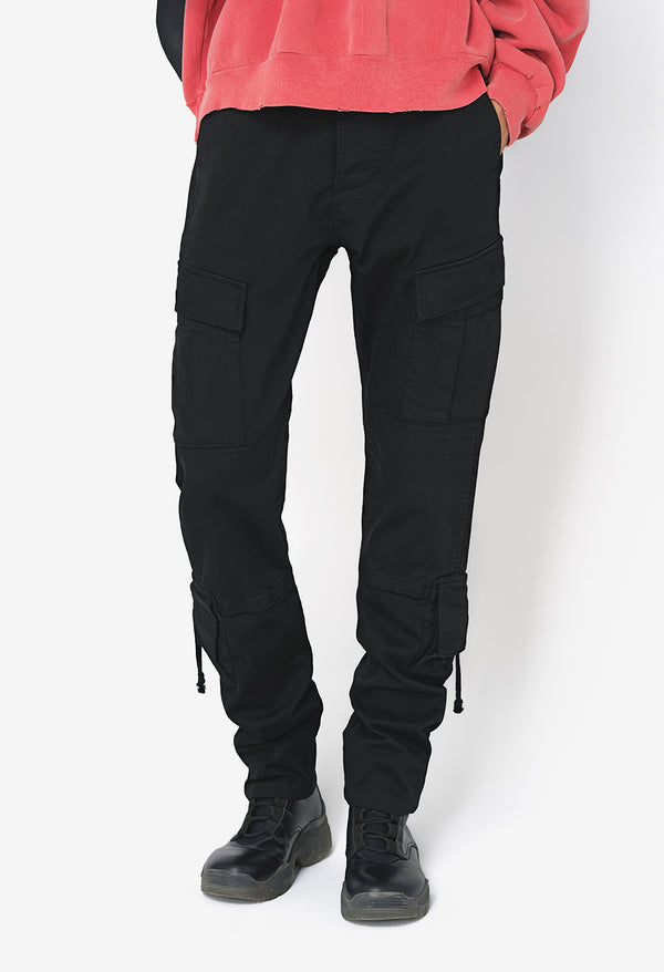 john elliott Slim Tactical Cargo Black