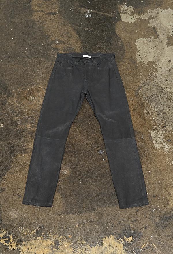 john elliott The Daze Leather Navy