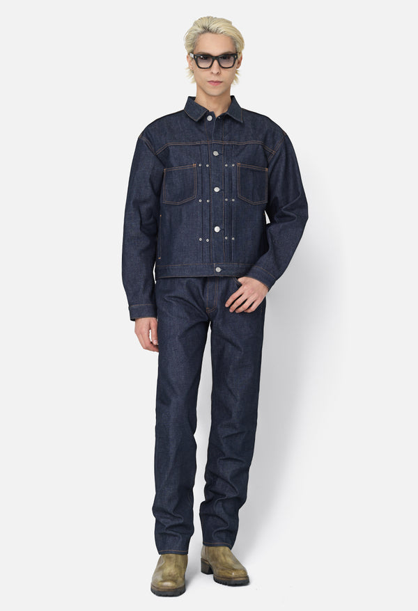 John Elliott The Daze Raw Indigo