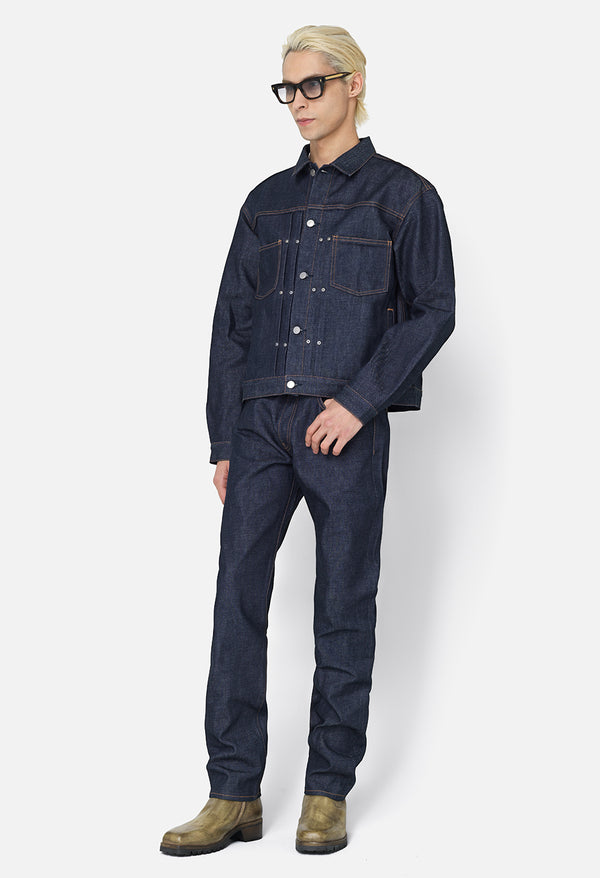 John Elliott The Daze Raw Indigo