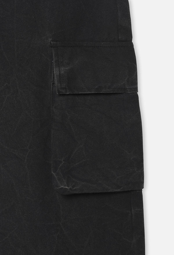 John Elliott Washed Corpus Cargo Pants Black
