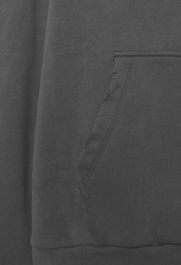 John Elliott Thermal Lined Folsom Frances Hoodie Washed Black