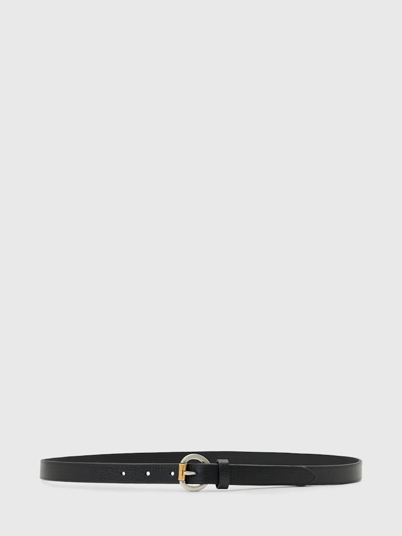 John Varvatos 20MM - RIDGEWOOD ROLLER Accessories All Accessories Belts 20MM RIDGEWOOD ROLLER BLACK