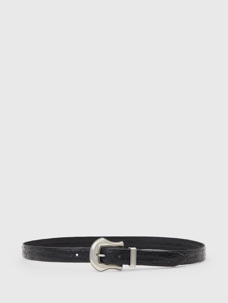 john varvatos 25MM - EASTWOOD ROPER BELT Accessories All Accessories Belts 25MM EASTWOOD ROPER BELT BLACK john varvatos 25MM - EASTWOOD ROPER BELT Accessories All Accessories Belts 25MM EASTWOOD ROPER BELT BLACK