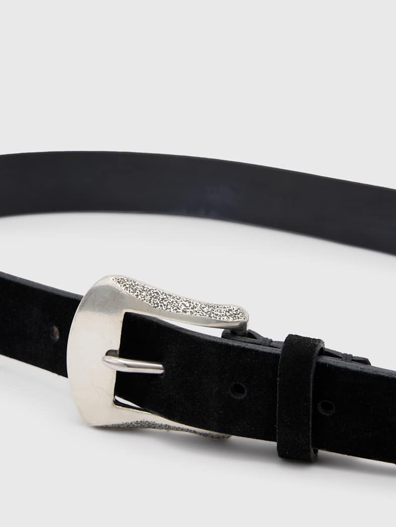 John Varvatos 28M - HOUSTON WESTERN TIP Accessories All Accessories Belts 28M HOUSTON WESTERN TIP BLACK