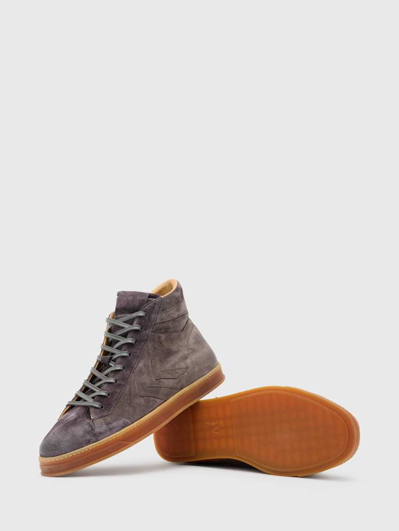 John Varvatos 315 STREET MID TOP Shoes All Shoes Sneakers 315 STREET MID TOP CHARCOAL