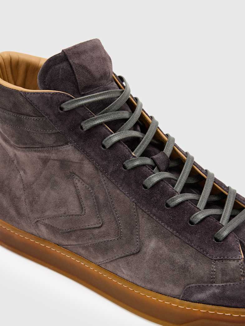 John Varvatos 315 STREET MID TOP Shoes All Shoes Sneakers 315 STREET MID TOP CHARCOAL