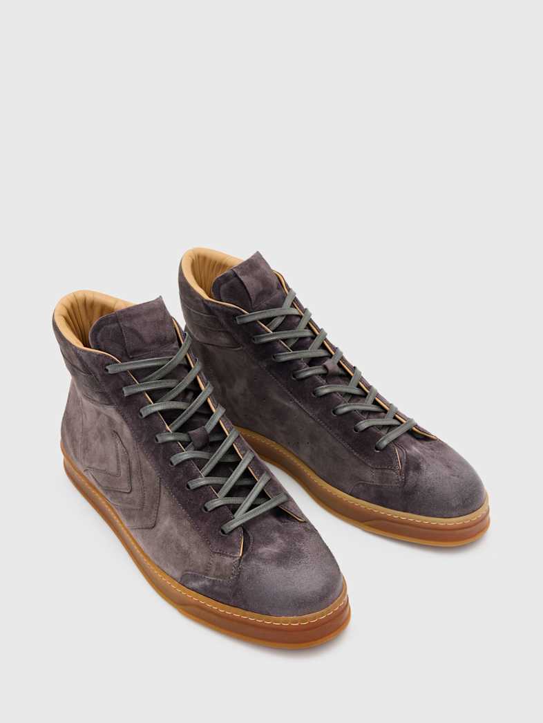 john varvatos 315 STREET MID TOP Shoes All Shoes Sneakers 315 STREET MID TOP CHARCOAL