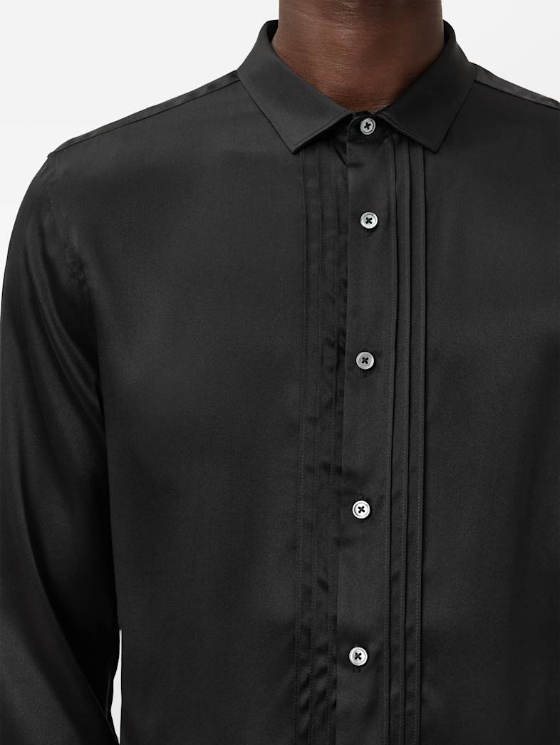 John Varvatos ALBANY SHIRT Clothing Tops Shirts ALBANY SHIRT BLACK
