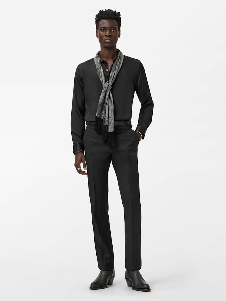 John Varvatos ALBANY SHIRT Clothing Tops Shirts ALBANY SHIRT BLACK