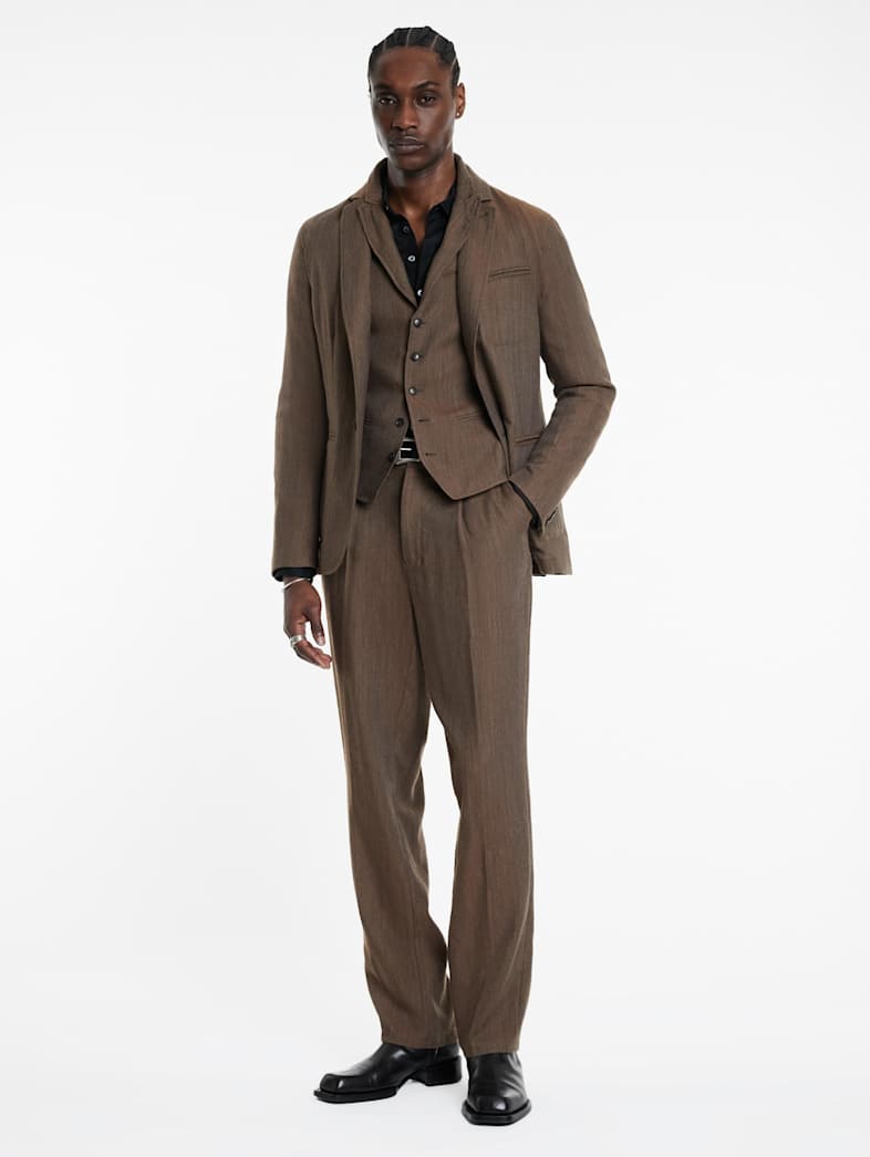 John Varvatos ALLEN JACKET Outlet ALLEN JACKET CHAMOIS