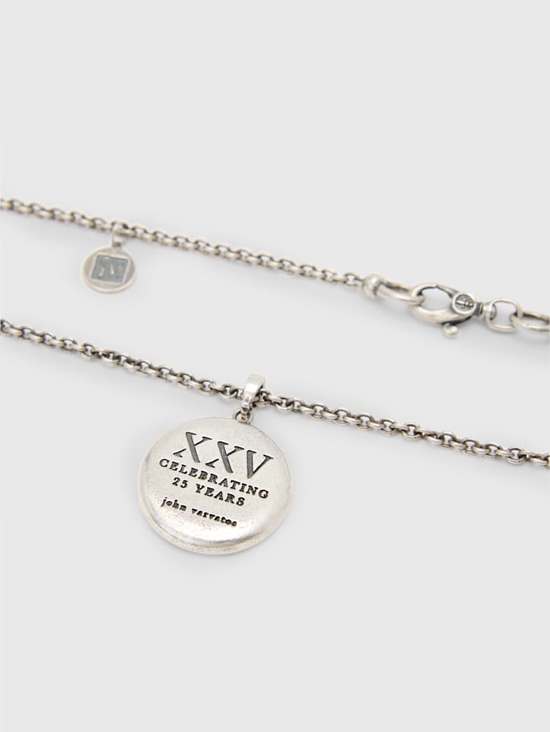 John Varvatos ANNIVERSARY PENDANT NECKLACE NO COLOR