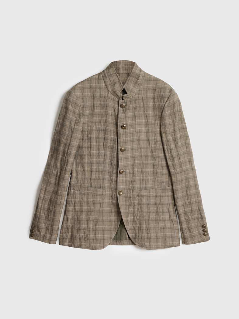 john varvatos ANSON JACKET Outlet Outlet Leather & Outerwear ANSON JACKET OLIVE LEAF