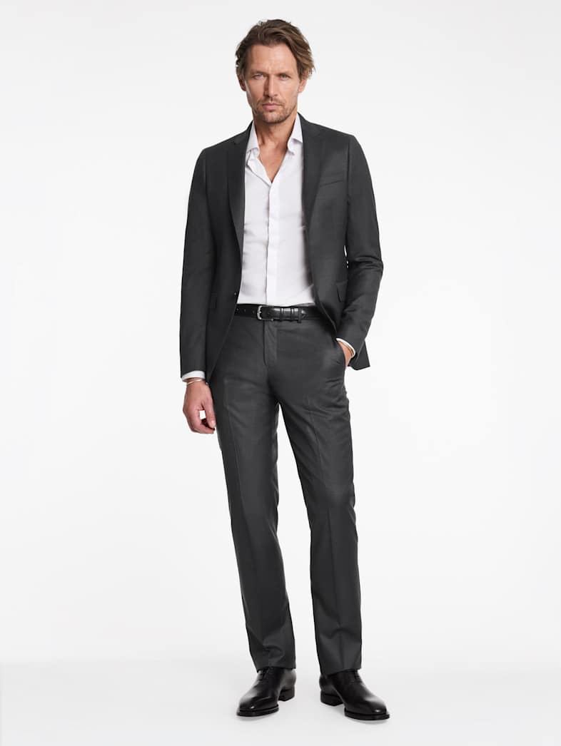 John Varvatos AUSTIN DRESS PANTS Clothing Featured Suiting AUSTIN DRESS PANTS CARBON GREY