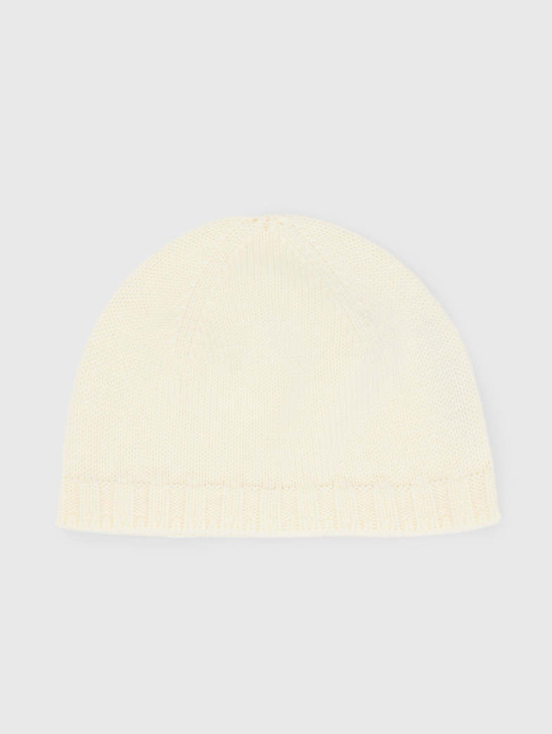 John Varvatos BASICO BEANIE Accessories All Accessories Hats & Gloves BASICO BEANIE EGG SHELL