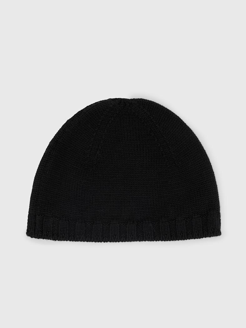 john varvatos BASICO BEANIE Accessories All Accessories Hats & Gloves BASICO BEANIE BLACK