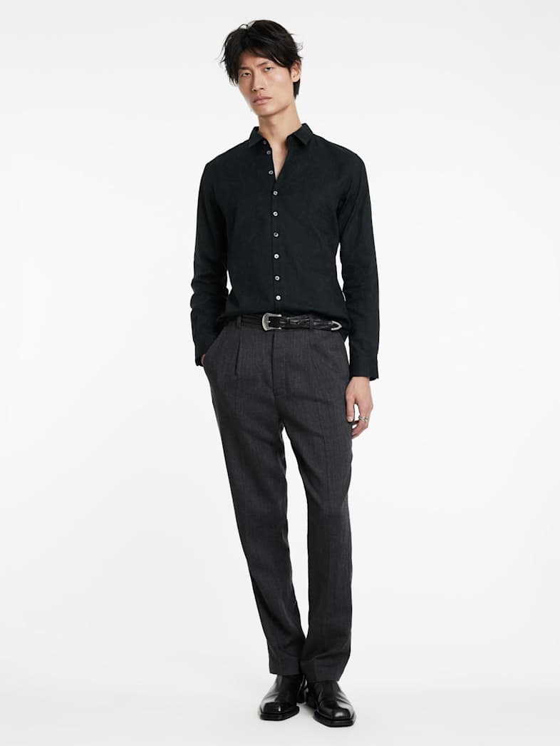 John Varvatos BENEDICT PANTS Outlet Outlet Jeans & Pants BENEDICT PANTS CARBON