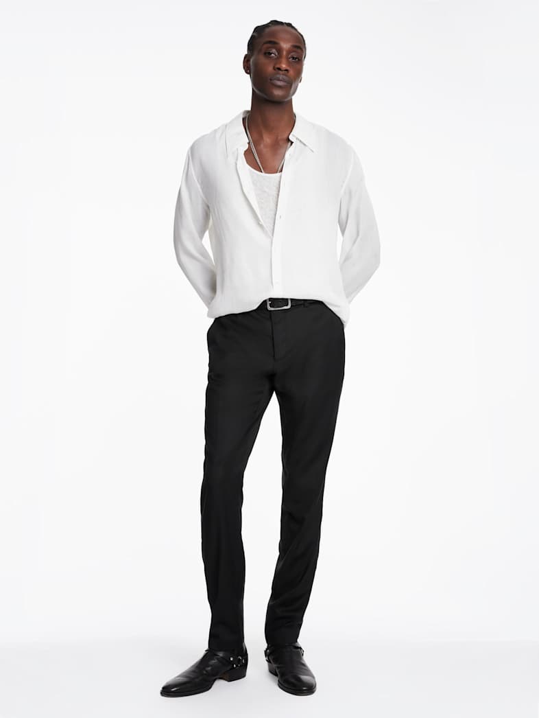 John Varvatos BETWOOD SHIRT Outlet Outlet Tops BETWOOD SHIRT MACADAMIA