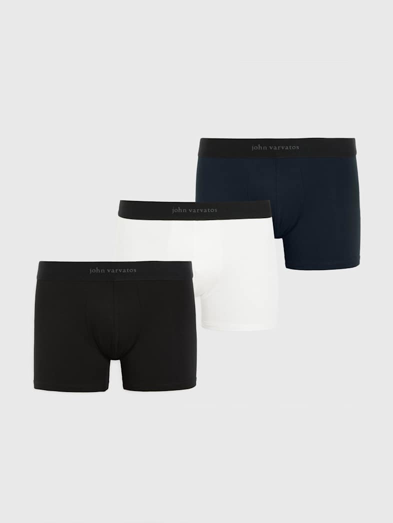 john varvatos BRISTOL TRUNKS 3-PACK Accessories All Accessories Socks & Underwear BRISTOL TRUNKS 3 PACK MULTI