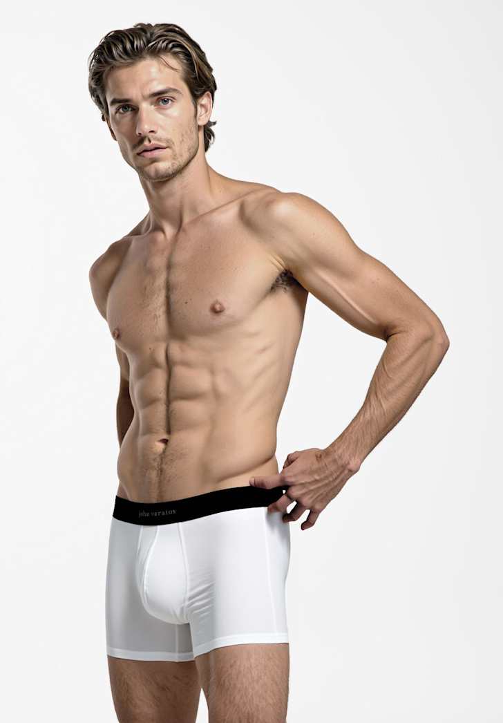 John Varvatos BRISTOL TRUNKS Accessories All Accessories Socks & Underwear BRISTOL TRUNKS WHITE