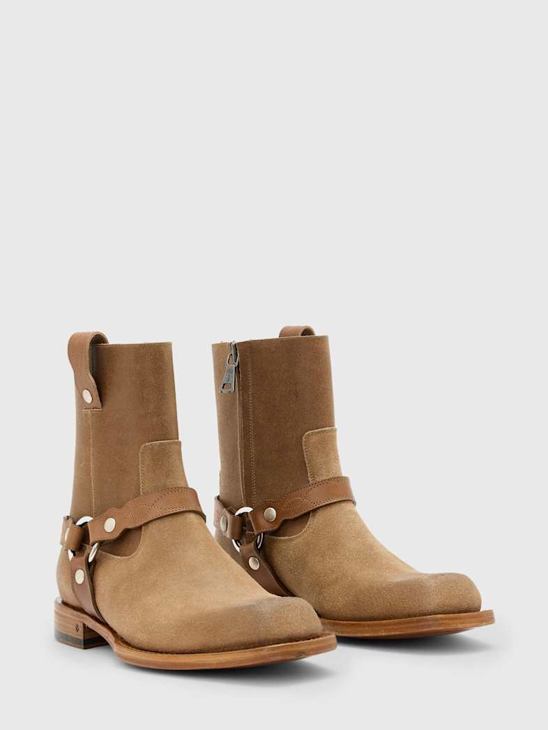 john varvatos BROOME HARNESS BOOT Shoes All Shoes Boots BROOME HARNESS BOOT WOOD BROWN