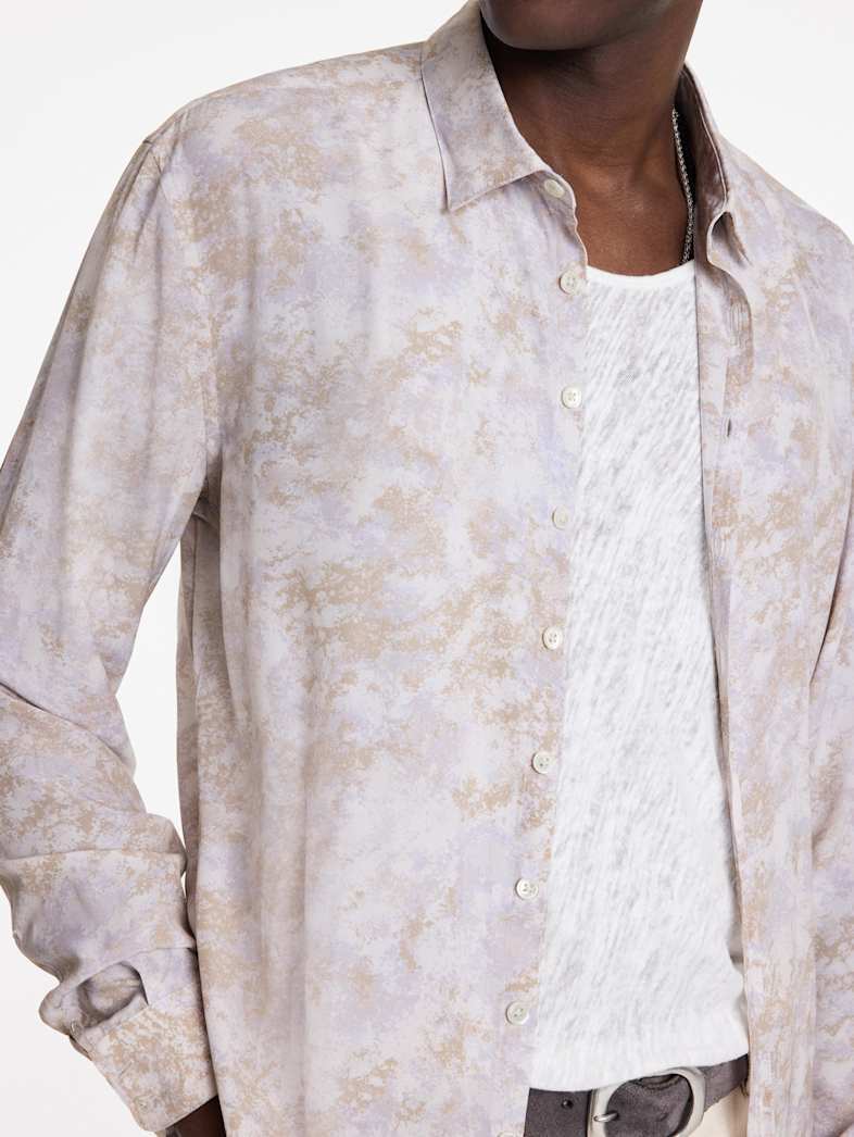 John Varvatos BUCKS SHIRT Outlet Outlet Tops BUCKS SHIRT HAZE