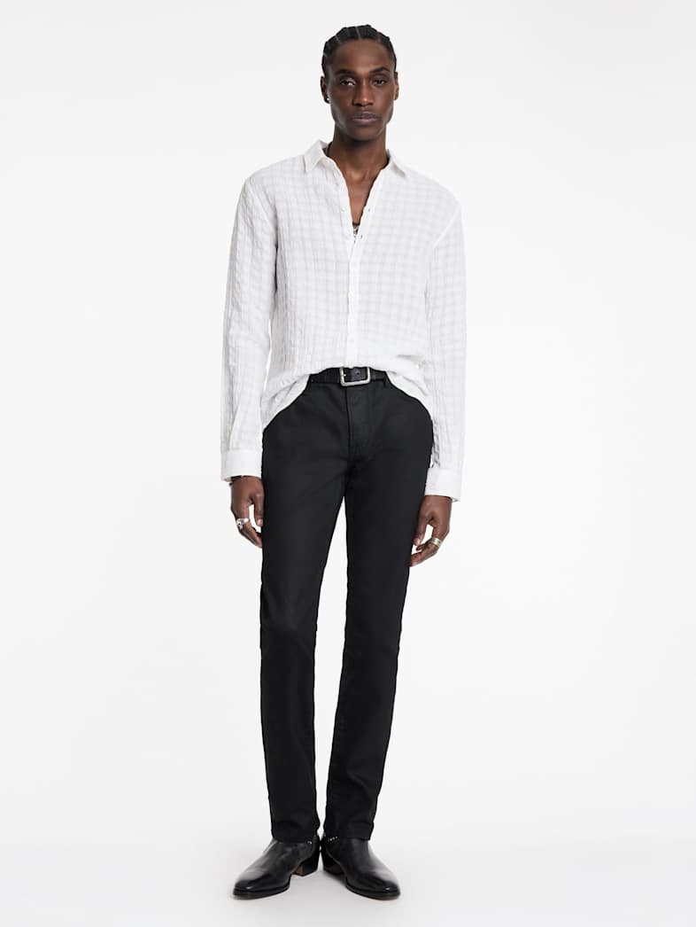 John Varvatos BUCKS SHIRT Outlet Outlet Tops BUCKS SHIRT WHITE