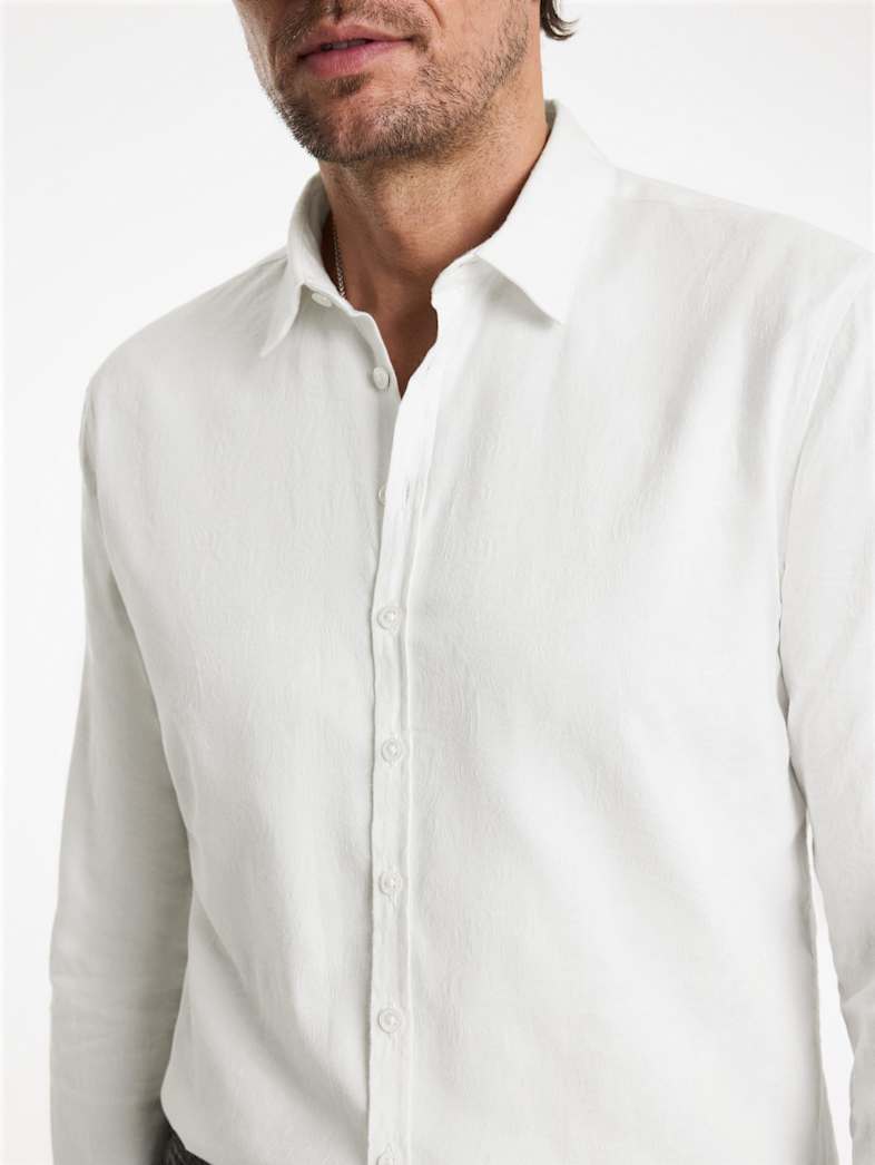 John Varvatos BUCKS SHIRT Outlet Outlet Tops BUCKS SHIRT WHITE