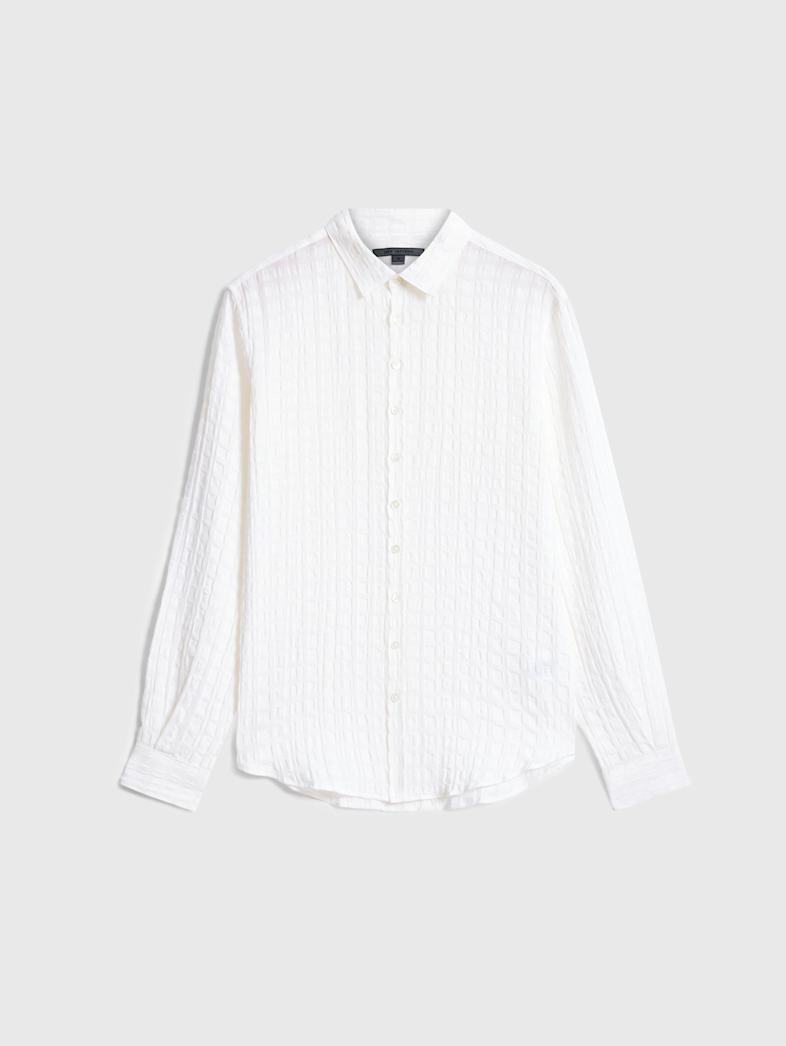 John Varvatos BUCKS SHIRT Outlet Outlet Tops BUCKS SHIRT WHITE